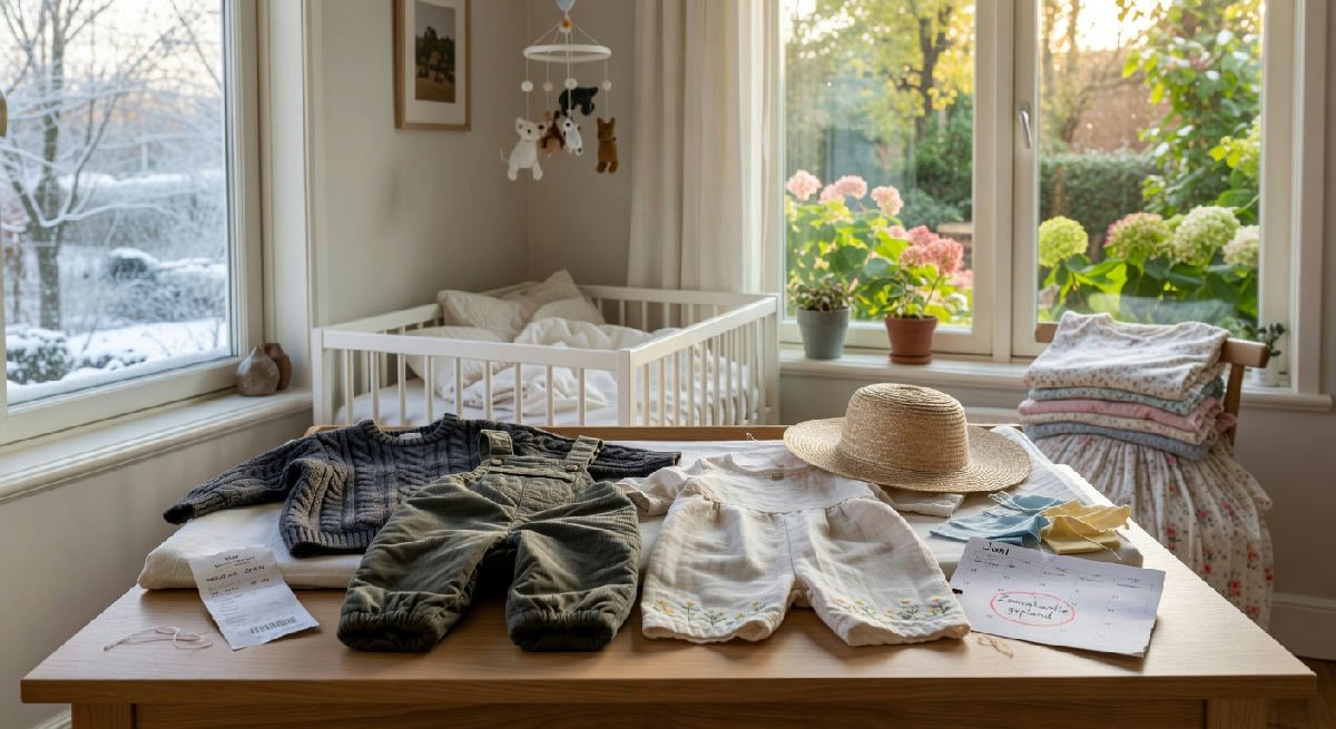De invloed van seizoenen op keuzes in babykleding
