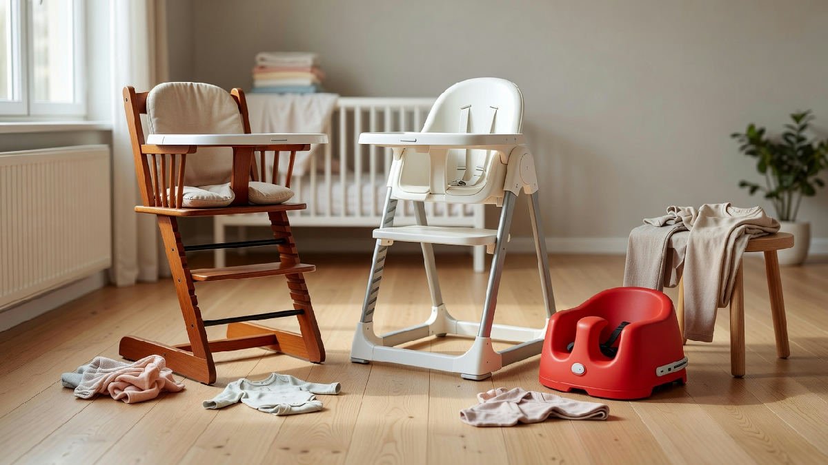 Vergelijking tussen verschillende types babystoelen